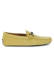 Tod's Suede Bit Driving Loafers