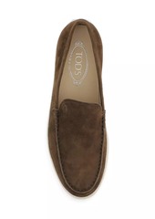 Tod's Suede Espadrille Loafers