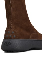 Tod's Suede Lace-up Boots