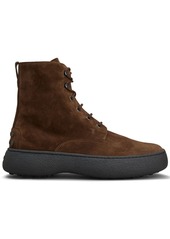 Tod's Suede Lace-up Boots