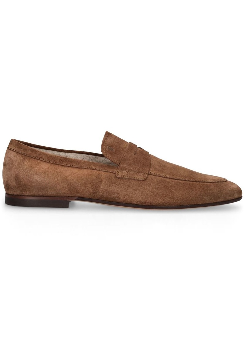 Tod's Suede Loafers