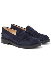 Tod's Suede penny loafers