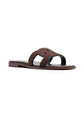 Tod's suede slide sandals