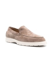 Tod's suede slip-on loafers