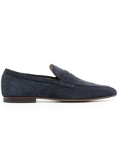 Tod's suede slip-on loafers