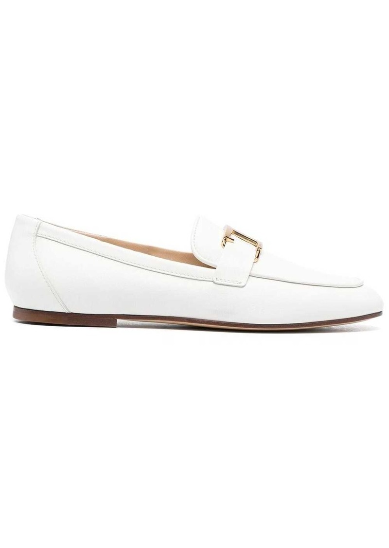 Tod's T-logo leather loafers