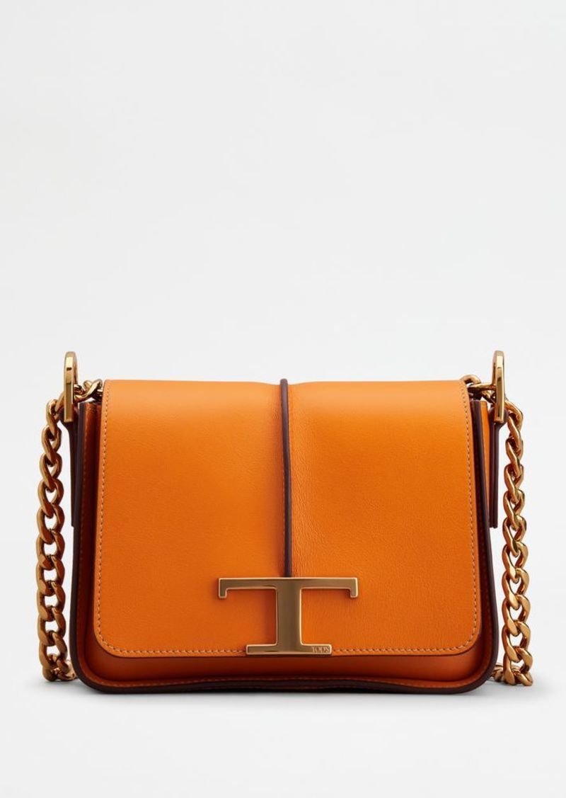 Tod's T Timeless Crossbody Bag in Leather Mini