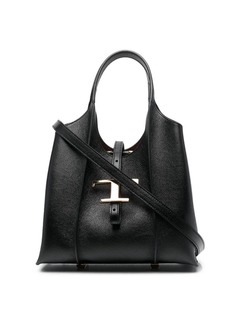 Tod's Timeless logo-plaque tote bag