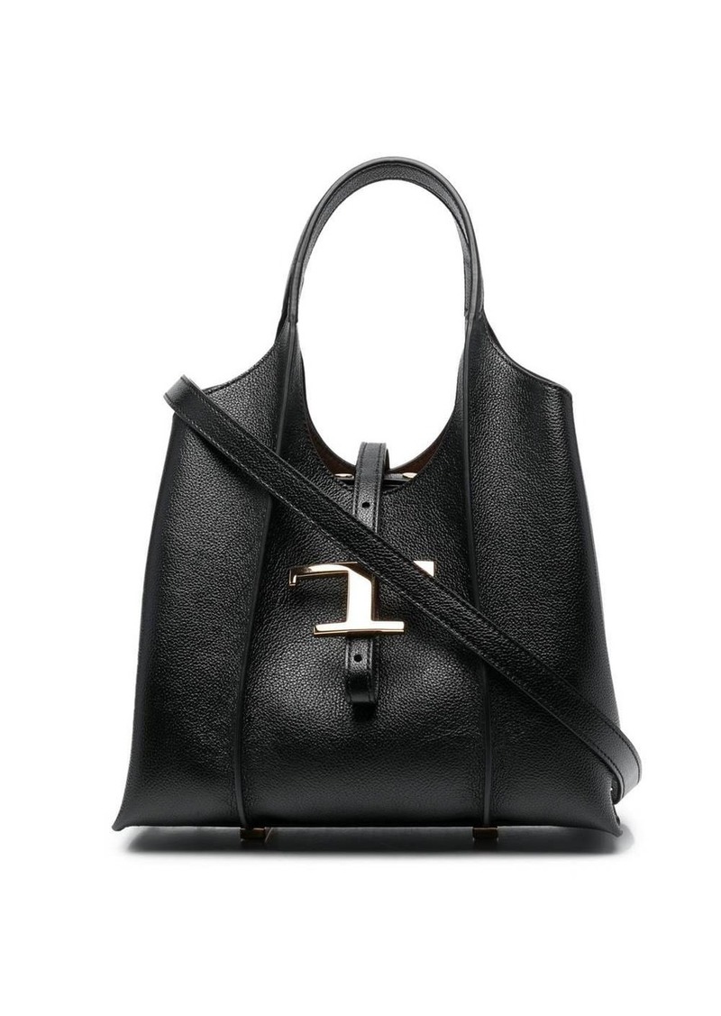 Tod's Timeless logo-plaque tote bag