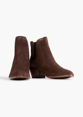 Tod's - Brushed suede ankle boots - Brown - EU 35.5