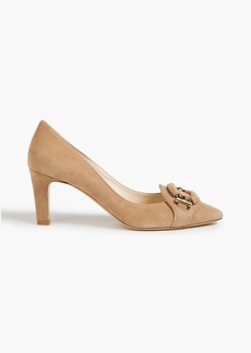 Tod's - T-ring suede pumps - Neutral - EU 42