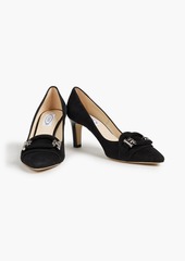 Tod's - T-ring suede pumps - Neutral - EU 42