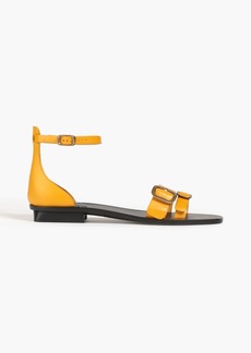 Tod's - Buckled leather sandals - Yellow - EU 35