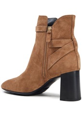 Tod's - Buckled suede ankle boots - Brown - EU 40.5