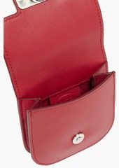 Tod's - Double T leather shoulder bag - Red - OneSize