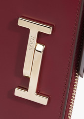 Tod's - Double T leather wallet - Burgundy - OneSize