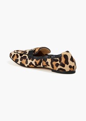 Tod's - Double T leopard-print calf hair loafers - Animal print - EU 35