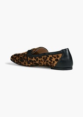 Tod's - Double T leopard-print calf hair loafers - Animal print - EU 34