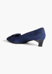 Tod's - Embellished suede pumps - Blue - EU 37