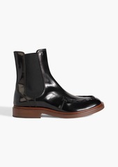 Tod's - Glossed-leather Chelsea boots - Brown - EU 35