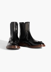 Tod's - Glossed-leather Chelsea boots - Brown - EU 35