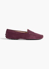 Tod's - Gommino suede loafers - Orange - EU 35