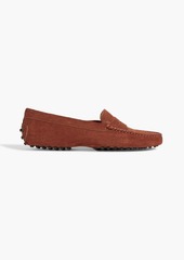 Tod's - Gommino suede loafers - Orange - EU 35