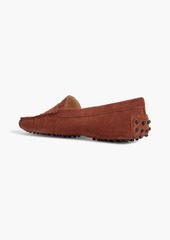 Tod's - Gommino suede loafers - Orange - EU 35