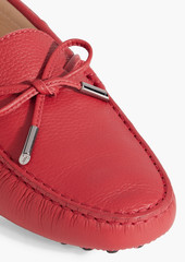 Tod's - Heaven Lacetto leather loafers - Red - EU 35.5