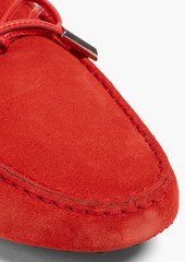 Tod's - Heaven Laccetto suede loafers - Red - EU 37.5