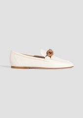 Tod's - Knotted leather loafers - White - EU 39