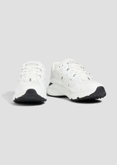 Tod's - Leather and mesh sneakers - White - UK 8