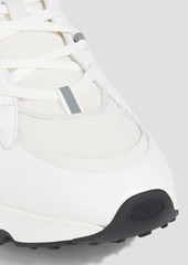 Tod's - Leather and mesh sneakers - White - UK 8