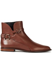 Tod's - Leather ankle boots - Brown - EU 34