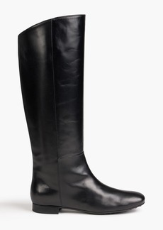 Tod's - Leather knee boots - Black - EU 35