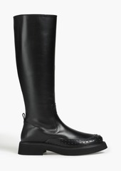 Tod's - Leather knee boots - Black - EU 39.5