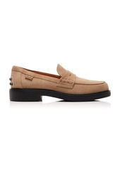 Tod's - Leather Loafers  - Brown - IT 38 - Moda Operandi