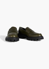 Tod's - Leather loafers - Green - EU 41