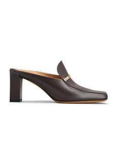 Tod's - Leather Mules - Brown - IT 38 - Moda Operandi