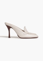 Tod's - Leather mules - White - EU 34.5