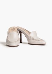 Tod's - Leather mules - White - EU 34.5