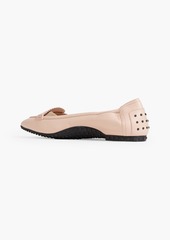 Tod's - Leather point-toe flats - Pink - EU 35
