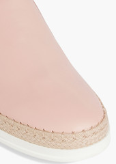 Tod's - Leather slip-on sneakers - Pink - EU 40