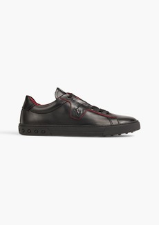 Tod's - Leather sneakers - Black - UK 7.5