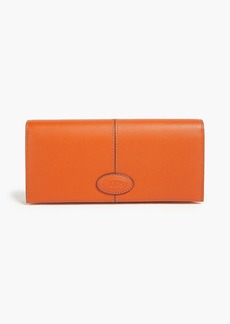 Tod's - Leather wallet - Orange - OneSize