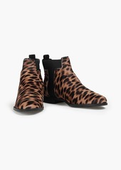 Tod's - Leopard-print calf hair ankle boots - Animal print - EU 35