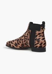 Tod's - Leopard-print calf hair ankle boots - Animal print - EU 35