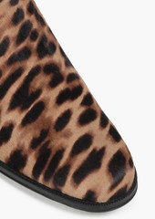 Tod's - Leopard-print calf hair ankle boots - Animal print - EU 35