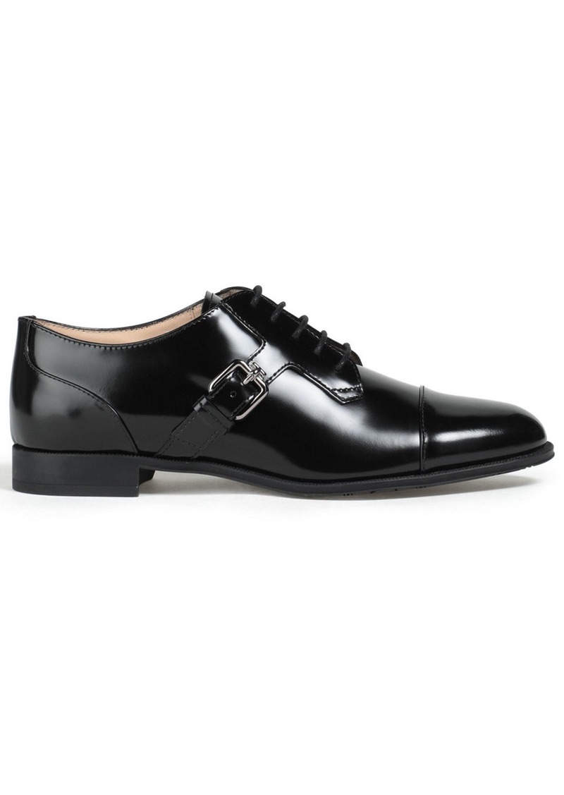 Tod's - Patent-leather brogues - Black - EU 37