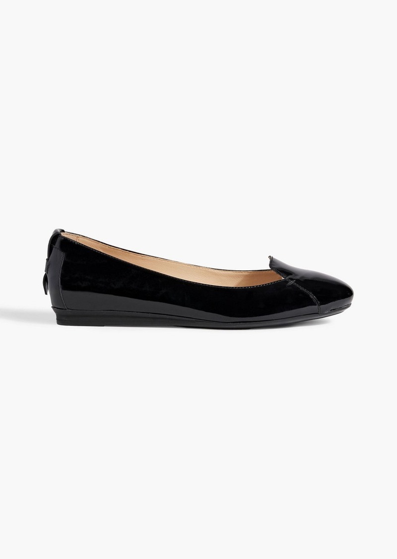 Tod's - Patent-leather ballet flats - Black - EU 37